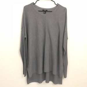 H&M Oversized Gray Lightweight Sweater